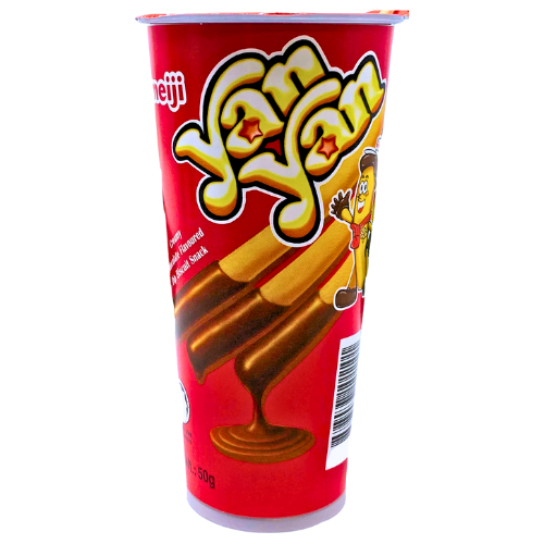 갤러리 뷰어에 이미지 로드, Meiji Yan Yan Dip Biscuit - Chocolate-明治巧克力味餅乾棒-50g-BISMJ210
