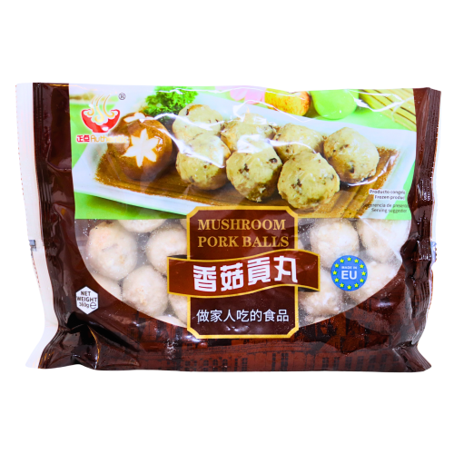 Load image into Gallery viewer, Meng Fu Mushroom Pork Ball-蒙福正點香菇貢丸-360g-FBALLMF110