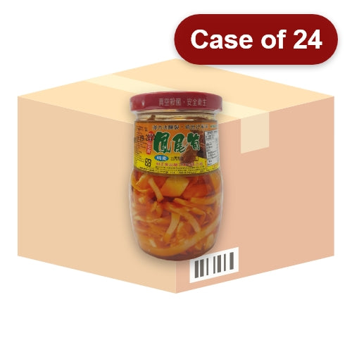 Load image into Gallery viewer, MinYuh Bamboo Shoot in Chilli Oil-明玉鳳尾筍-380g-BAM520-24