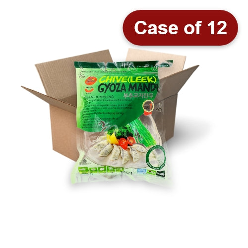 Load image into Gallery viewer, Misori Allgroo Vegetable Leek Dumpling-韓國韭菜齋餃子-540g-DUMM108-12