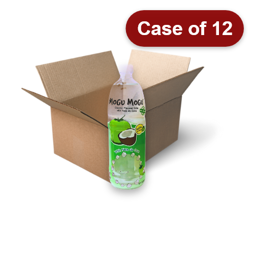 Load image into Gallery viewer, Mogu Mogu Coconut Drink with Nata De Coco-椰果椰子味飲料-1ltr-DRIMM202-12