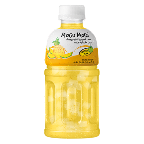 Load image into Gallery viewer, Mogu Mogu Pineapple Drink with Nata De Coco-椰果菠蘿味飲料-320ml-DRIMM110