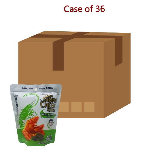 将图像加载到图库查看器中, Monori Crispy Shrimp Cheek Snack - Grilled Seaweed-香脆蝦頭小吃-烤海苔-25g-SNACMO102-36