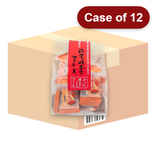 갤러리 뷰어에 이미지 로드, Morihaku Shrimp Mentaiko Mayonnaise Rice Cracker-森泊明太子蛋黃醬蝦味米餅-53g-BISMO101-12