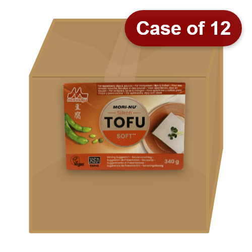 Load image into Gallery viewer, Morinaga Mori-Nu Silken Tofu - Soft (Red)-紙盒嫩豆腐(紅)-340g-TOFU213-12