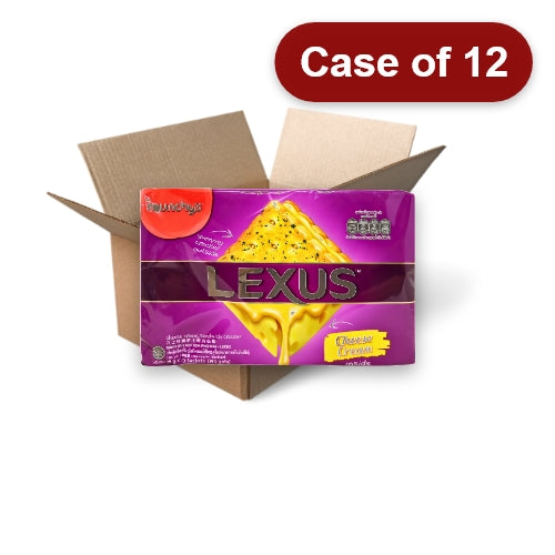Load image into Gallery viewer, Munchy's Lexus Sandwich Cracker - Cheese-麥奇力士特濃芝士夾心餅-190g-BISMC202-12