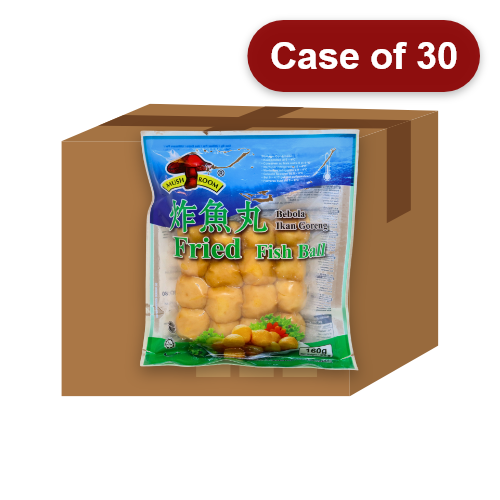 Load image into Gallery viewer, Mushroom (Chilled) Fried Fish Balls-蘑菇牌新鮮炸魚丸(小)-160g-FBALLMSH402-30