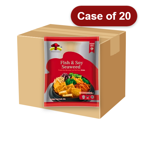 Load image into Gallery viewer, Mushroom Fish & Soy Seaweed-蘑菇牌紫菜腐皮-500g-FBALLMSH219-20