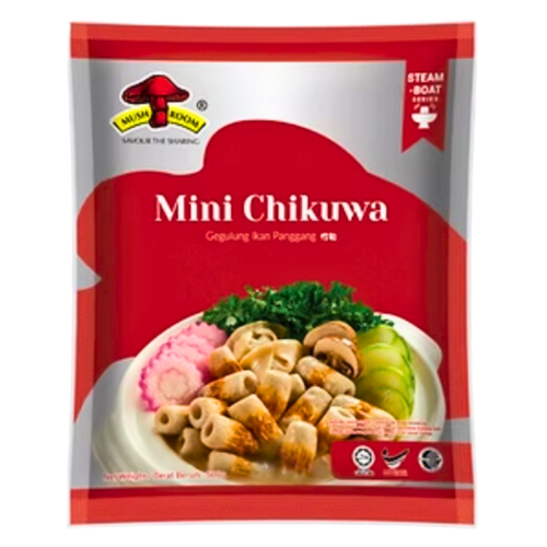 갤러리 뷰어에 이미지 로드, Mushroom Mini Chikuwa-蘑菇牌竹輪-500g-FBALLMSH218
