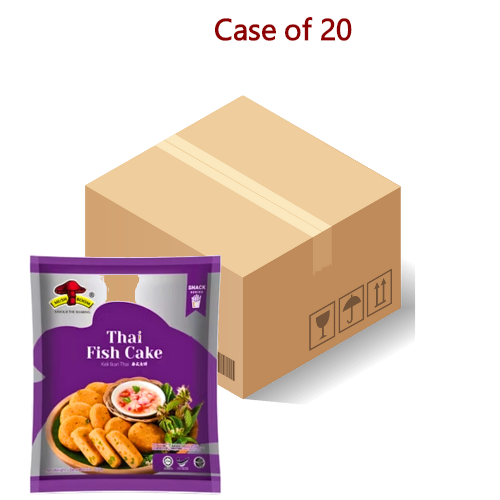 Load image into Gallery viewer, Mushroom Thai Fish Cake-蘑菇牌泰式魚餅-500g-FBALLMSH216-20