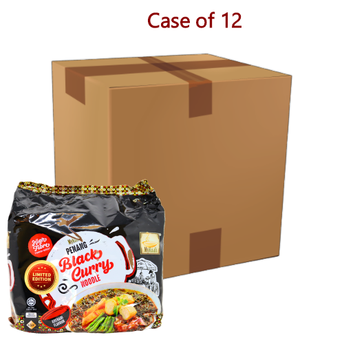 将图像加载到图库查看器中, Mykuali Penang Black Curry Noodles-檳城黑咖喱麵-4_110g-INMY108-12