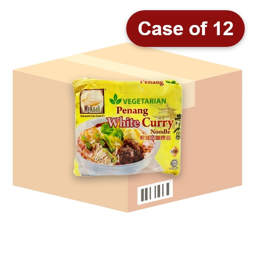 Load image into Gallery viewer, Mykuali (Vegetarian) Penang White Curry Noodle-檳城素白咖喱麵-4_110g-INMY107-12
