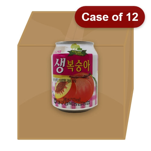 Load image into Gallery viewer, NH Crushed Peach Drink-韓國蜜桃汁-240ml-DRINH102-12