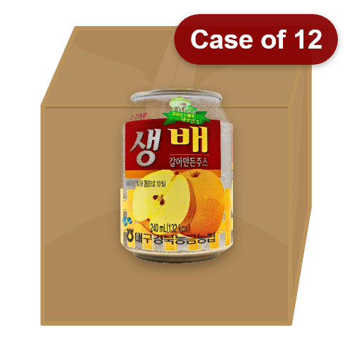 갤러리 뷰어에 이미지 로드, NH Crushed Pear Drink-韓國雪梨汁-240ml-DRINH101-12