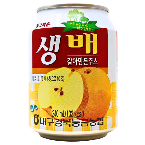 갤러리 뷰어에 이미지 로드, NH Crushed Pear Drink-韓國雪梨汁-240ml-DRINH101