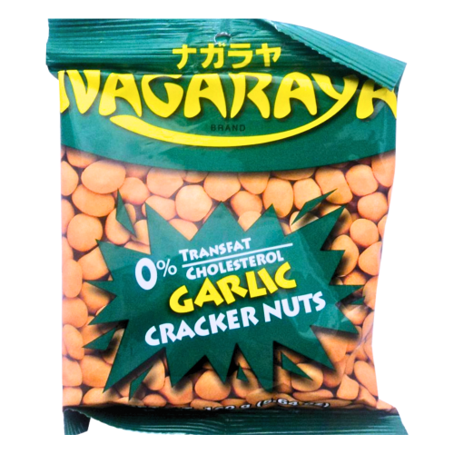 Load image into Gallery viewer, Nagaraya Garlic Cracker Nuts-菲律賓蒜茸味花生豆-160g-PNUT422