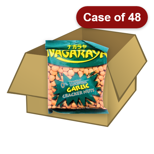 Load image into Gallery viewer, Nagaraya Garlic Cracker Nuts-菲律賓蒜茸味花生豆-160g-PNUT422-48