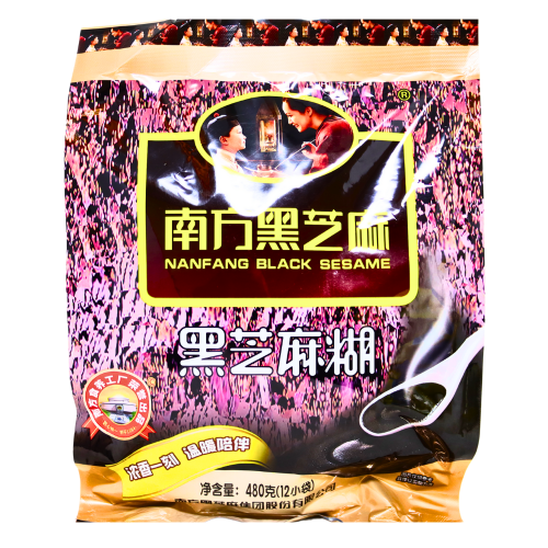 Load image into Gallery viewer, NanFang Instant Black Sesame Paste-南方黑芝蔴糊-12_40g-DES410