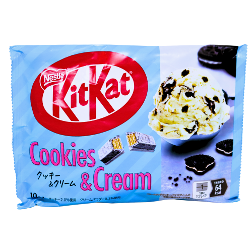 ギャラリービューアに画像を読み込む、Nestle Kitkat Mini - Cookies & Cream Flavour-迷你KIT KAT (曲奇味)-116g-CHONT109