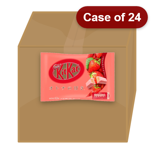 โหลดรูปภาพเข้าสู่ตัวดูแกลเลอรี, Nestle Kitkat - Mini Strawberry-雀巢迷你奇巧巧克力威化-草莓味-124g-CHONT105-24