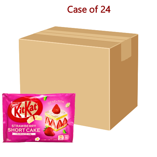 โหลดรูปภาพเข้าสู่ตัวดูแกลเลอรี, Nestle Kitkat Mini - Strawberry Short Cake-迷你KIT KAT (草莓威化蛋糕味)-116g-CHONT107-24
