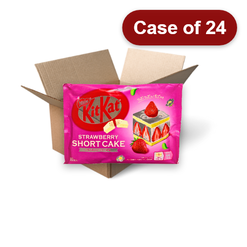 갤러리 뷰어에 이미지 로드, Nestle Kitkat Mini - Strawberry Short Cake-迷你KIT KAT (草莓威化蛋糕味)-116g-CHONT107-24
