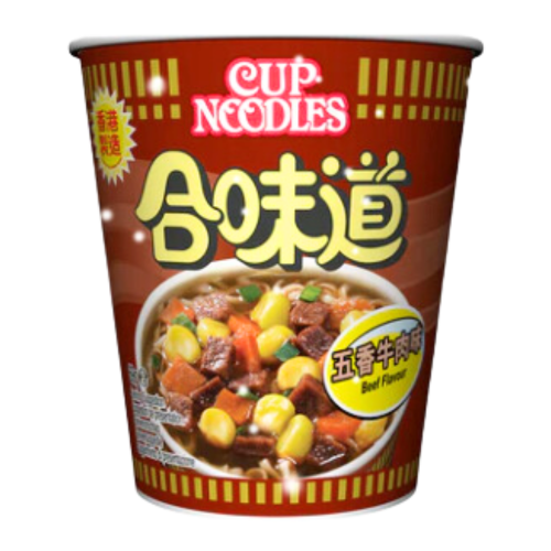 Load image into Gallery viewer, Nissin Cup Noodles - Beef-日清合味道五香牛肉杯面-69g-INN206