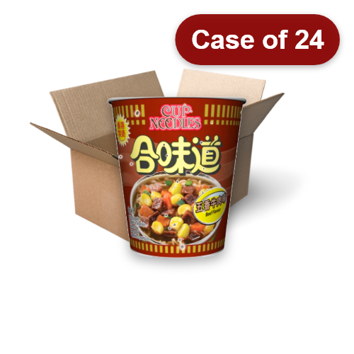 Load image into Gallery viewer, Nissin Cup Noodles - Beef-日清合味道五香牛肉杯面-69g-INN206-24