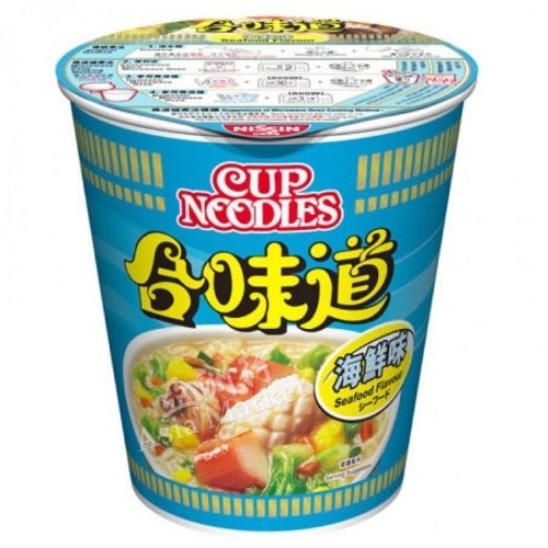 Load image into Gallery viewer, Nissin Cup Noodles - Seafood-日清合味道海鮮味杯面-72g-INN201
