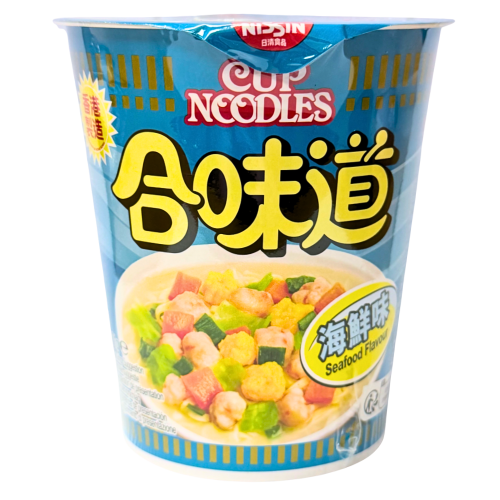 갤러리 뷰어에 이미지 로드, Nissin Cup Noodles - Seafood-日清合味道海鮮味杯面-71g-INN201