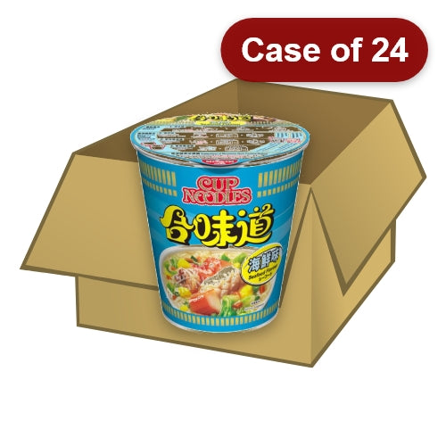 Load image into Gallery viewer, Nissin Cup Noodles - Seafood-日清合味道海鮮味杯面-72g-INN201-24