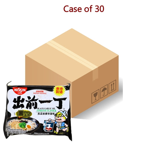 将图像加载到图库查看器中, Nissin Noodles HK - Black Garlic Oil Tonkutsu-香港出前一丁黑蒜油豬骨湯麵-97g-INN120-30