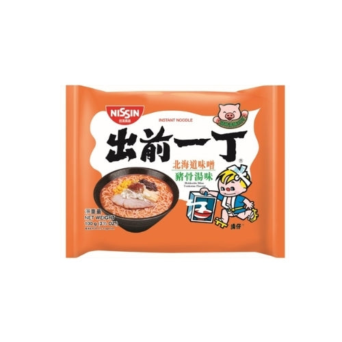 Load image into Gallery viewer, Nissin Noodles HK - Hokkaido Miso Tonkotsu-香港出前一丁味噌豬骨湯麵-100g-INN122