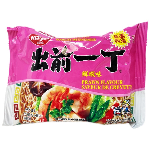 將圖片載入到圖庫檢視器中, Nissin Noodles HK - Prawn-香港出前一丁鮮蝦麵-100g-INN109A