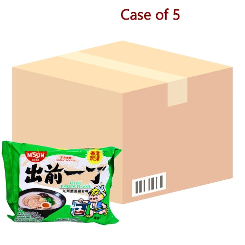 갤러리 뷰어에 이미지 로드, Nissin Noodles HK - Tonkotsu-香港出前一丁九州豬骨濃湯麵-98g-INN114A-5