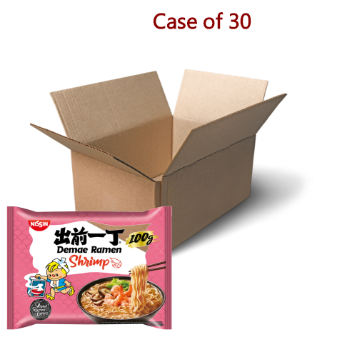 Load image into Gallery viewer, Nissin Noodles - Shrimp-出前一丁鮮蝦麵-100g-INN128-30