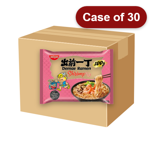 ギャラリービューアに画像を読み込む、Nissin Noodles - Shrimp-出前一丁鮮蝦麵-100g-INN128-30