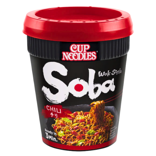 Load image into Gallery viewer, Nissin Soba Fried Cup Noodles - Chilli-日清香辣味蕎麥杯麵-92g-INN252