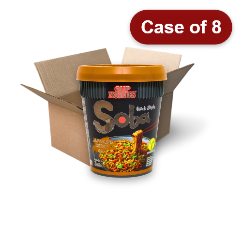 Load image into Gallery viewer, Nissin Soba Fried Cup Noodles - Japanese Curry-日清日式咖哩蕎麥杯麵-89g-INN259-8