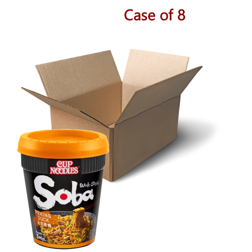 โหลดรูปภาพเข้าสู่ตัวดูแกลเลอรี, Nissin Soba Fried Cup Noodles - Peking Duck-日清北京烤鴨蕎麥杯麵-87g-INN256-8