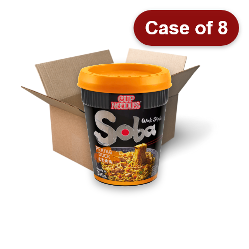 Load image into Gallery viewer, Nissin Soba Fried Cup Noodles - Peking Duck-日清北京烤鴨蕎麥杯麵-87g-INN256-8