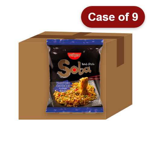 ギャラリービューアに画像を読み込む、Nissin Soba Fried Noodles - Yakitori Chicken-日清日式串雞味蕎麥麵-110g-INN170-9