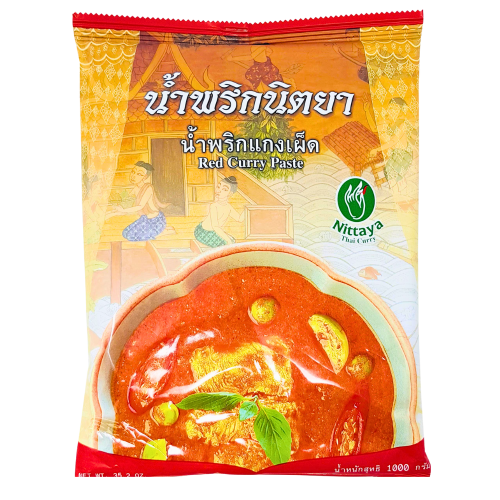 갤러리 뷰어에 이미지 로드, Nittaya Red Curry Paste-泰紅咖哩醬-1kg-CUR209