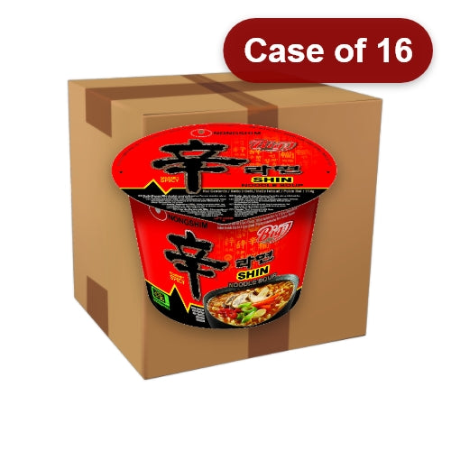 Load image into Gallery viewer, Nong Shim Big Shin Cup Noodle - Hot & Spicy-農心辛辣碗麵-114g-INNS201-16