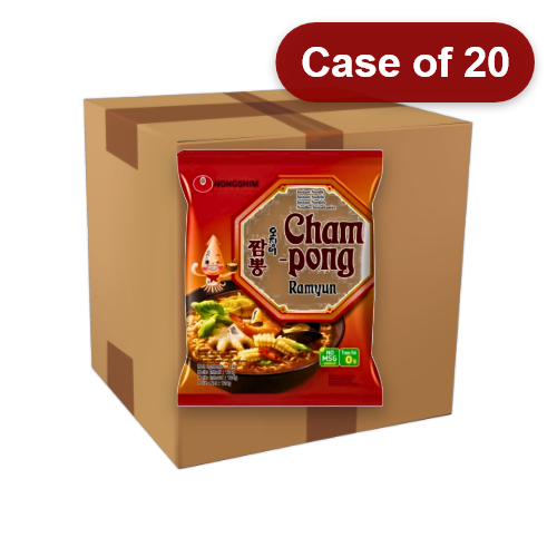 Load image into Gallery viewer, Nong Shim Cham Pong Ramyun-農心辣魷魚味湯麵-124g-INNS107-20