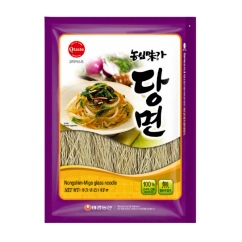 Tải hình ảnh vào trình xem Thư viện, Nong Shim Miga Glass Noodle (Sweet Potato)-韓國紅薯粉絲-500g-DNOONS201