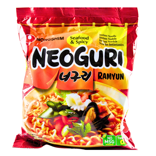ギャラリービューアに画像を読み込む、Nong Shim Neoguri Ramyun (Spicy)-農心辣海鮮麵-120g-INNS104