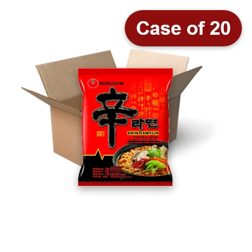 Load image into Gallery viewer, Nong Shim Noodle - Shin Ramyun (Hot & Spicy)-農心辛辣麵-120g-INNS101-20