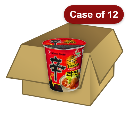 Load image into Gallery viewer, Nong Shim Shin Cup Noodle - Hot & Spicy-農心辛辣杯麵-68g-INNS202-12
