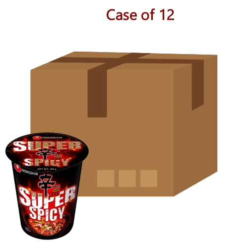 ギャラリービューアに画像を読み込む、Nong Shim Shin Red Cup - Super Spicy-農心特辣杯麵-68g-INNS215-12
